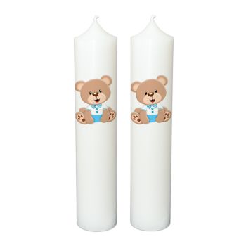 Lumanare botez personalizata, model BP 018