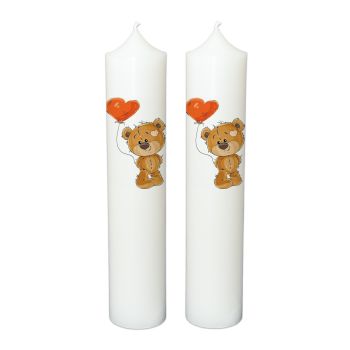 Lumanare botez personalizata, model BP 025