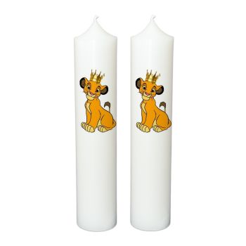 Lumanare botez personalizata, model BP 029