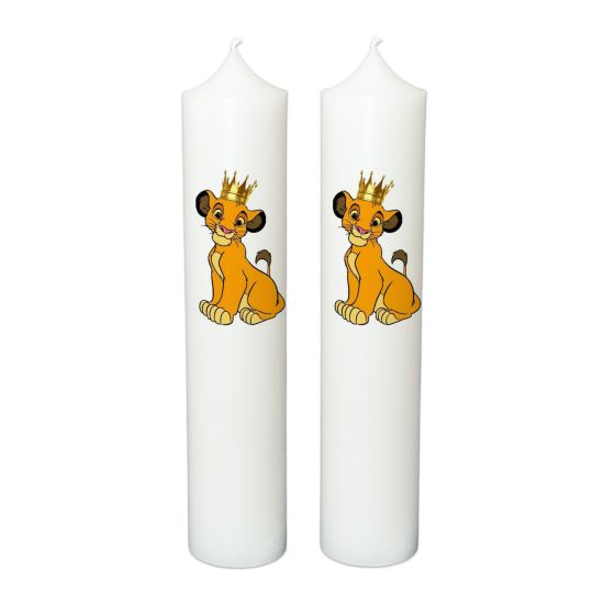 Lumanare botez personalizata, model BP 029