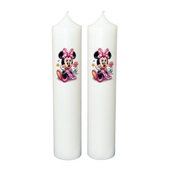 Lumanare botez personalizata, model BP 058