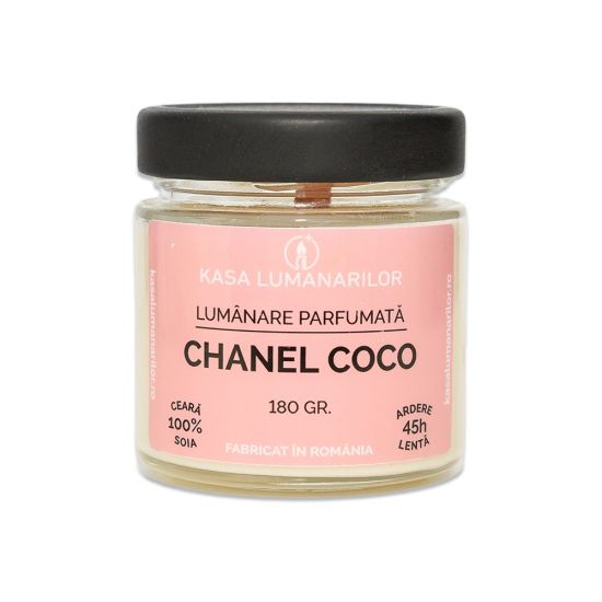 Lumanare parfumata din soia,Chanel Coco, cu...