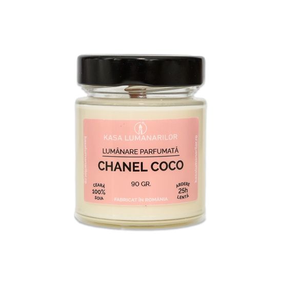 Lumanare parfumata din soia,Chanel Coco, cu...