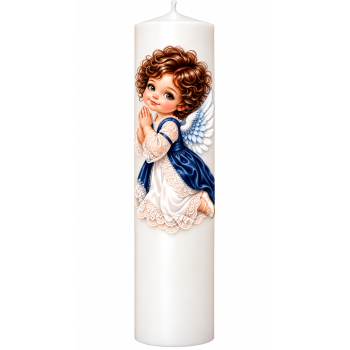 Lumanare botez personalizata, model BP 077