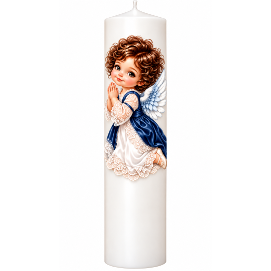 Lumanare botez personalizata, model BP 077