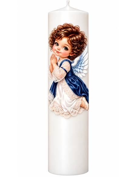 Lumanare botez personalizata, model BP 077