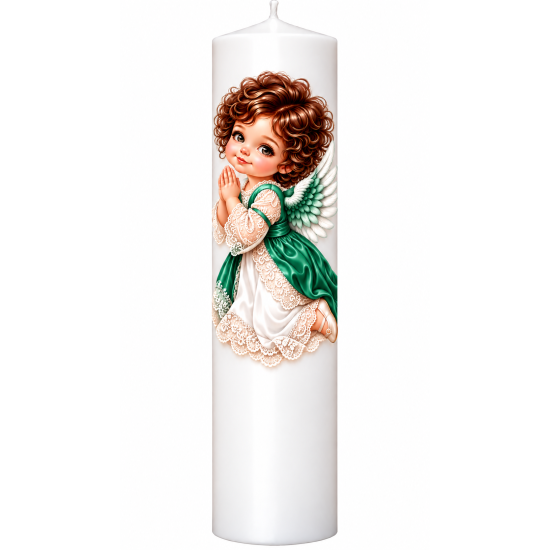 Lumanare botez personalizata, model BP 078