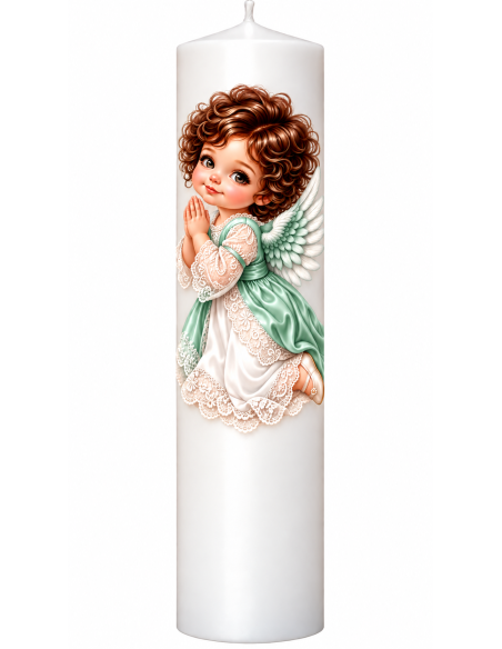 Lumanare botez personalizata, model BP 079