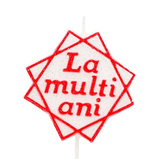 Lumanari La multi ani 06