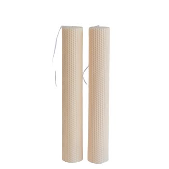 Lumanare Nunta -Botez Ceara Naturala F010 Crem